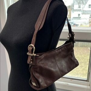 Liz Claiborne Dark Brown Shoulder Bag